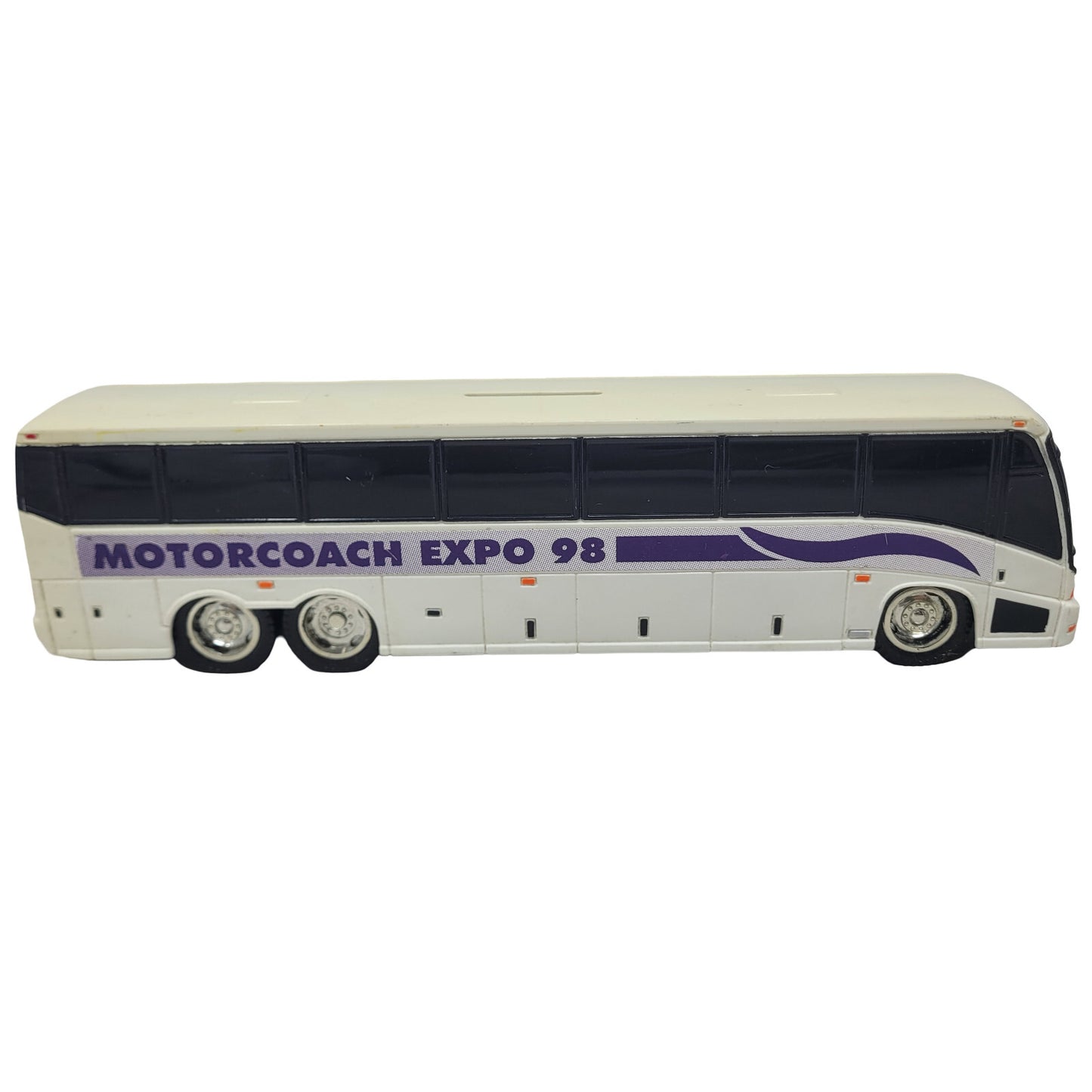 Motorcoach Expo 98 MCI Dina Hausman Universal Vintage Coach Bus Coin Bank - Panic 39