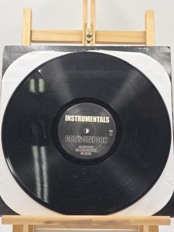 9th Wonder & Nas God's Stepson Instrumentals Vinyl Record God's Son  Rap Hip Hop