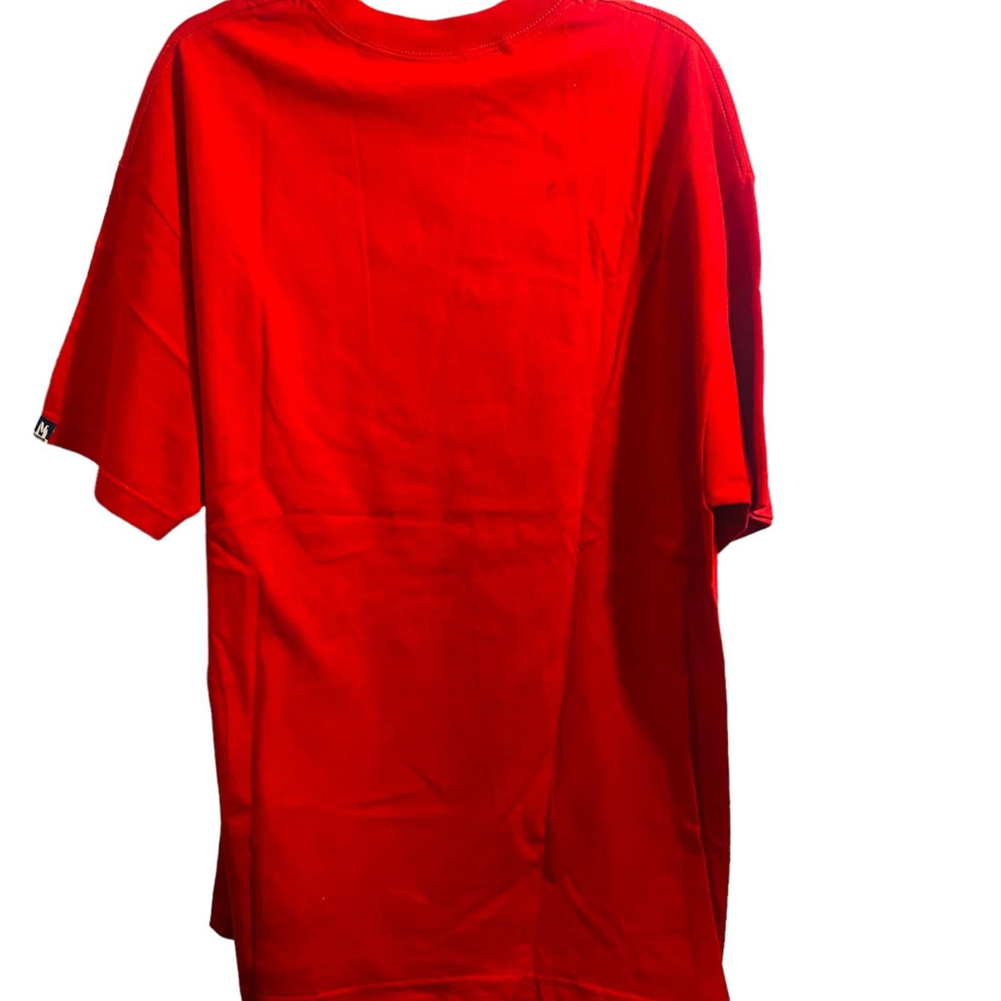 Men's Manifest T shirt red print chillin Hip Hop Ghetto Blaster Boom Box sz XL