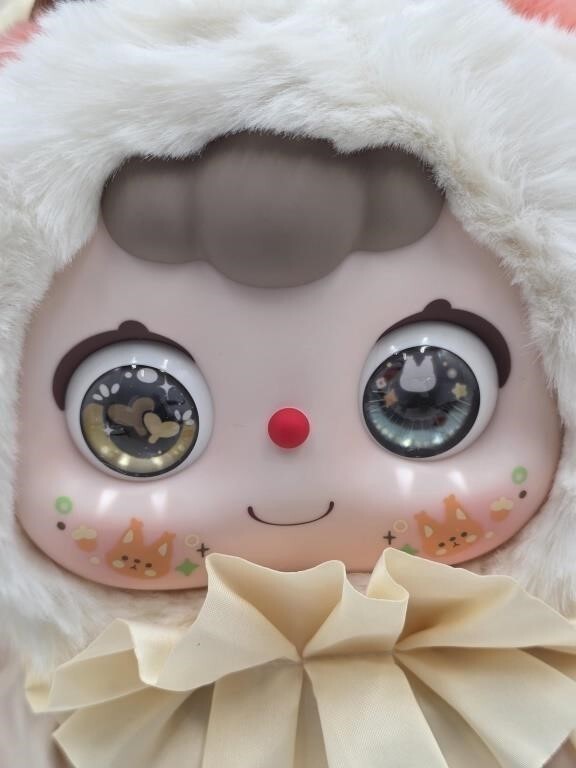 Doubao 400% Disappearing Burger Squirrel Painter w/3 Eye and magnetic tail
