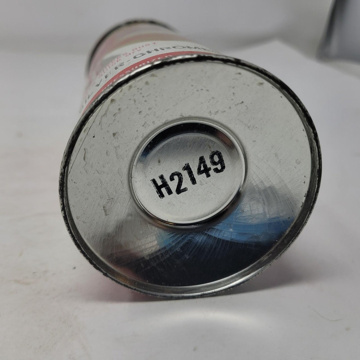 RARE Vintage PAINT-O-MATIC FIVE STAR Graffiti Silver Chrome Spray Paint Can