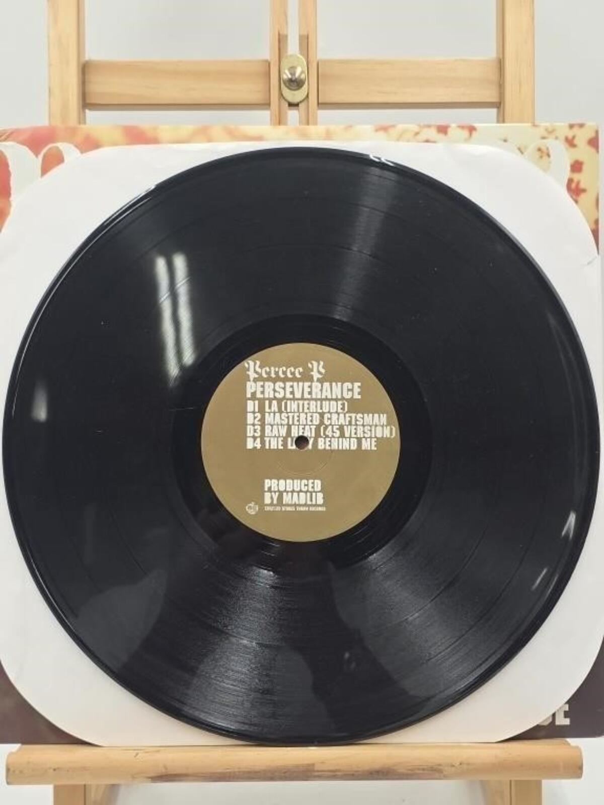 Signed Perseverance Percee P  2007 Stonesthrow RARE 2LP Vinyl Record Autographed - Panic 39