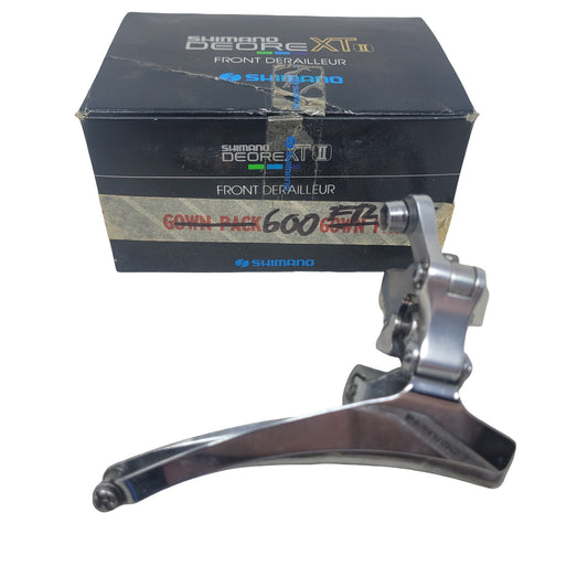 Vintage Shimano 600 EX FD-6207 Front Derailleur 28.6 Clamp-On Road Bike Used
