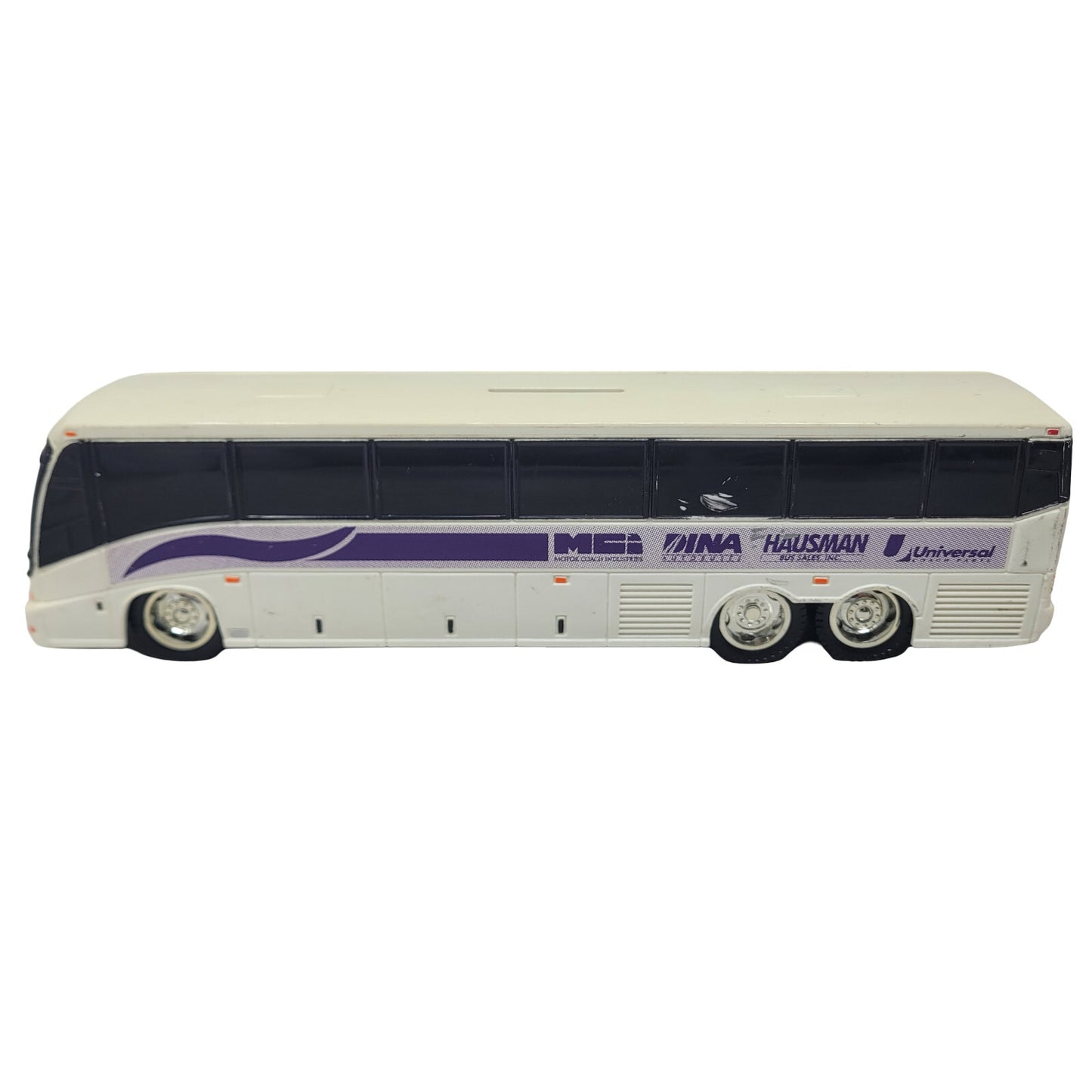 Motorcoach Expo 98 MCI Dina Hausman Universal Vintage Coach Bus Coin Bank - Panic 39