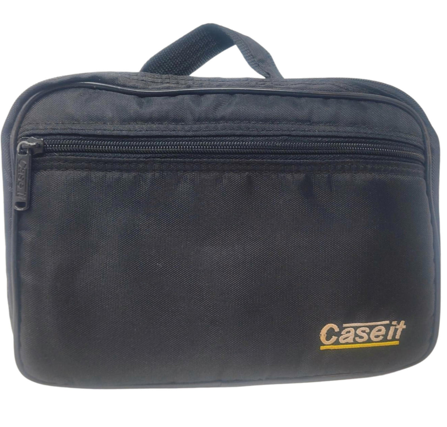 Vintage BMI Caseit Soft Zippered Cassette Carrying Case, Holds 16 or 24