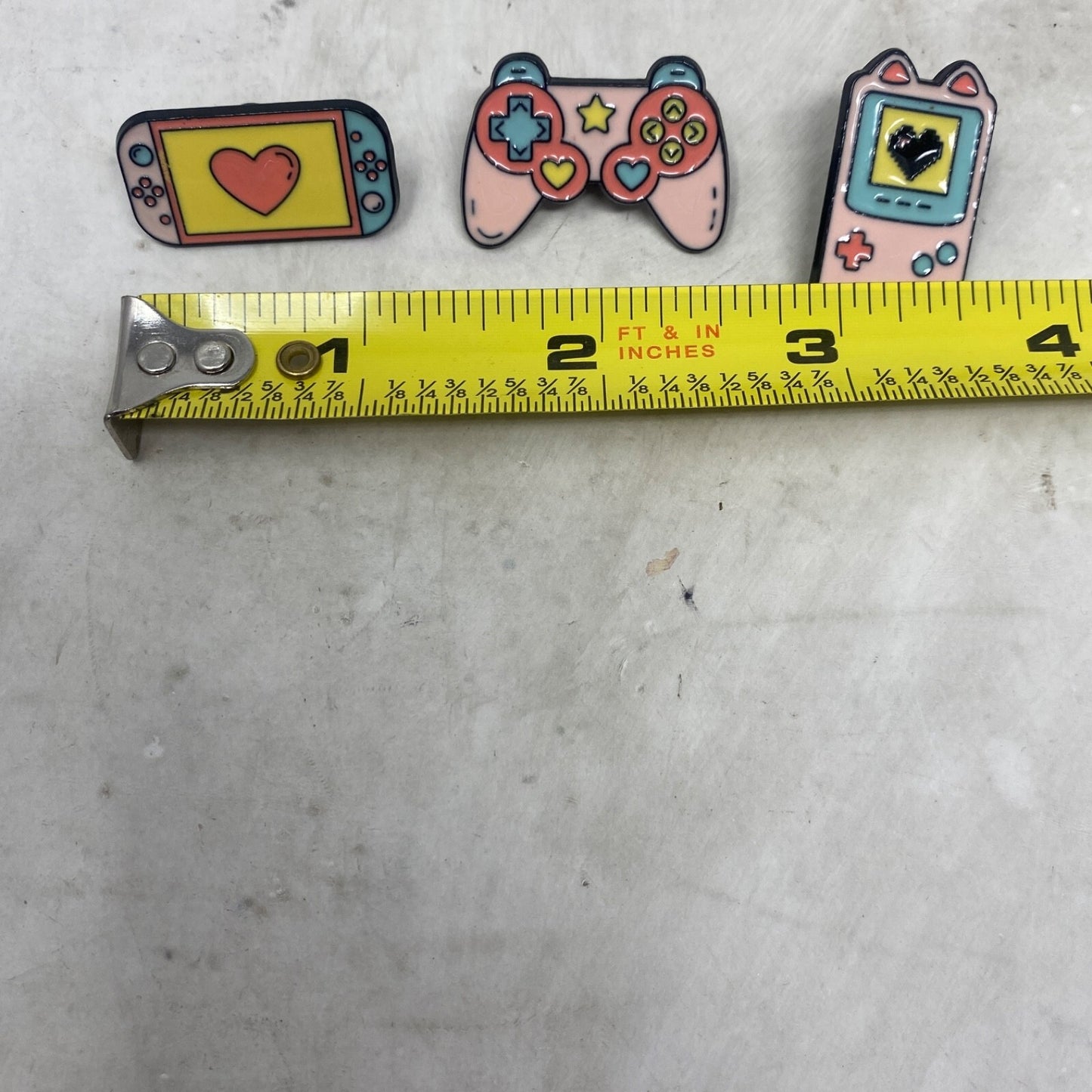 Gaming Enamel Pins Jewelry Accessories 3 Piece