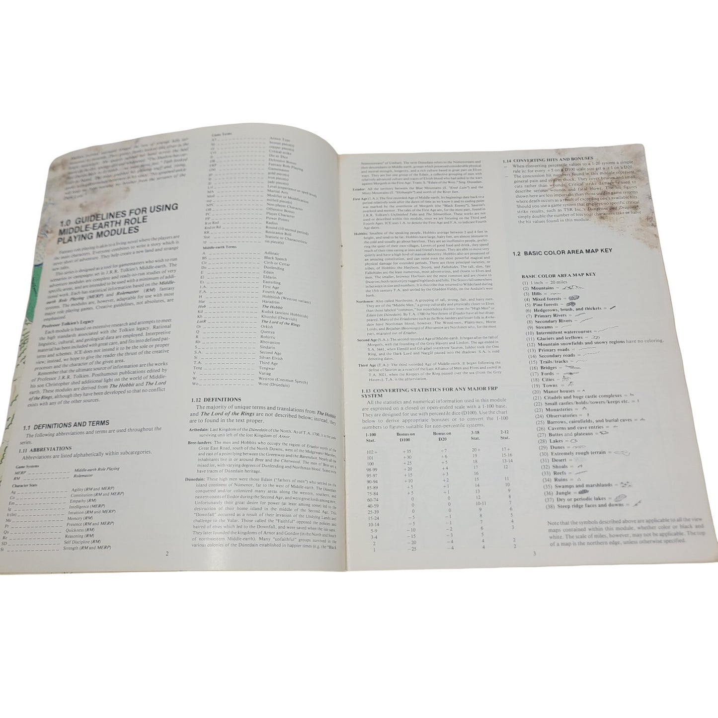 Bree and the Barrow-Downs ICE 1984 Middle-Earth RPG Module Tolkien MERP Fantasy