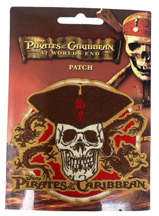 Pirates Of The Caribbean  At Worlds End Patch Disney Jack Sparrow Vintage - Panic 39