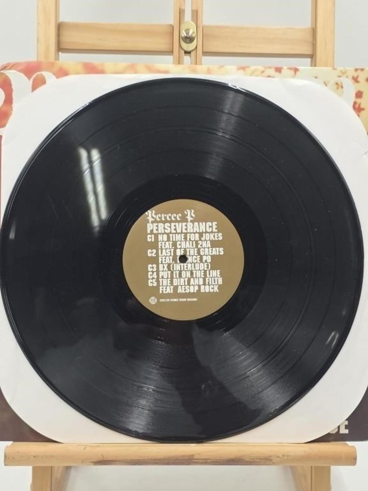 Signed Perseverance Percee P  2007 Stonesthrow RARE 2LP Vinyl Record Autographed - Panic 39