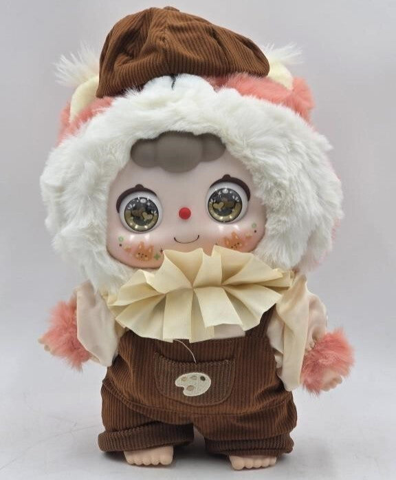 Doubao 400% Disappearing Burger Squirrel Painter w/3 Eye and magnetic tail