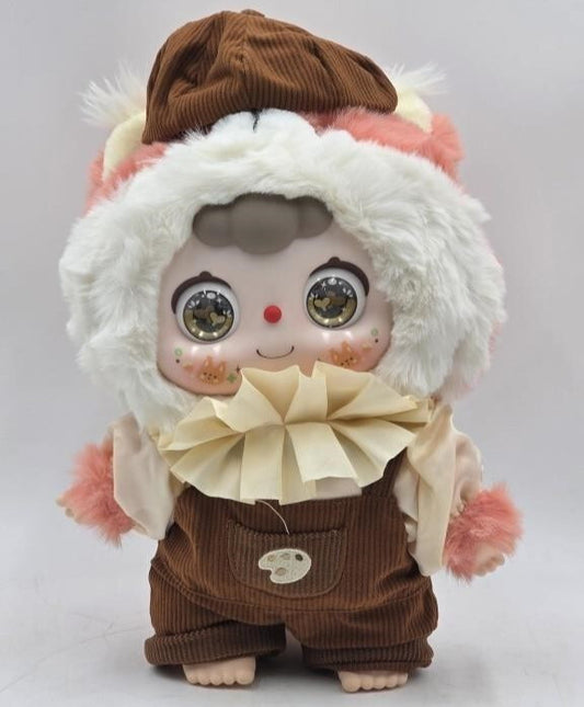 Doubao 400% Disappearing Burger Squirrel Painter w/3 Eye and magnetic tail
