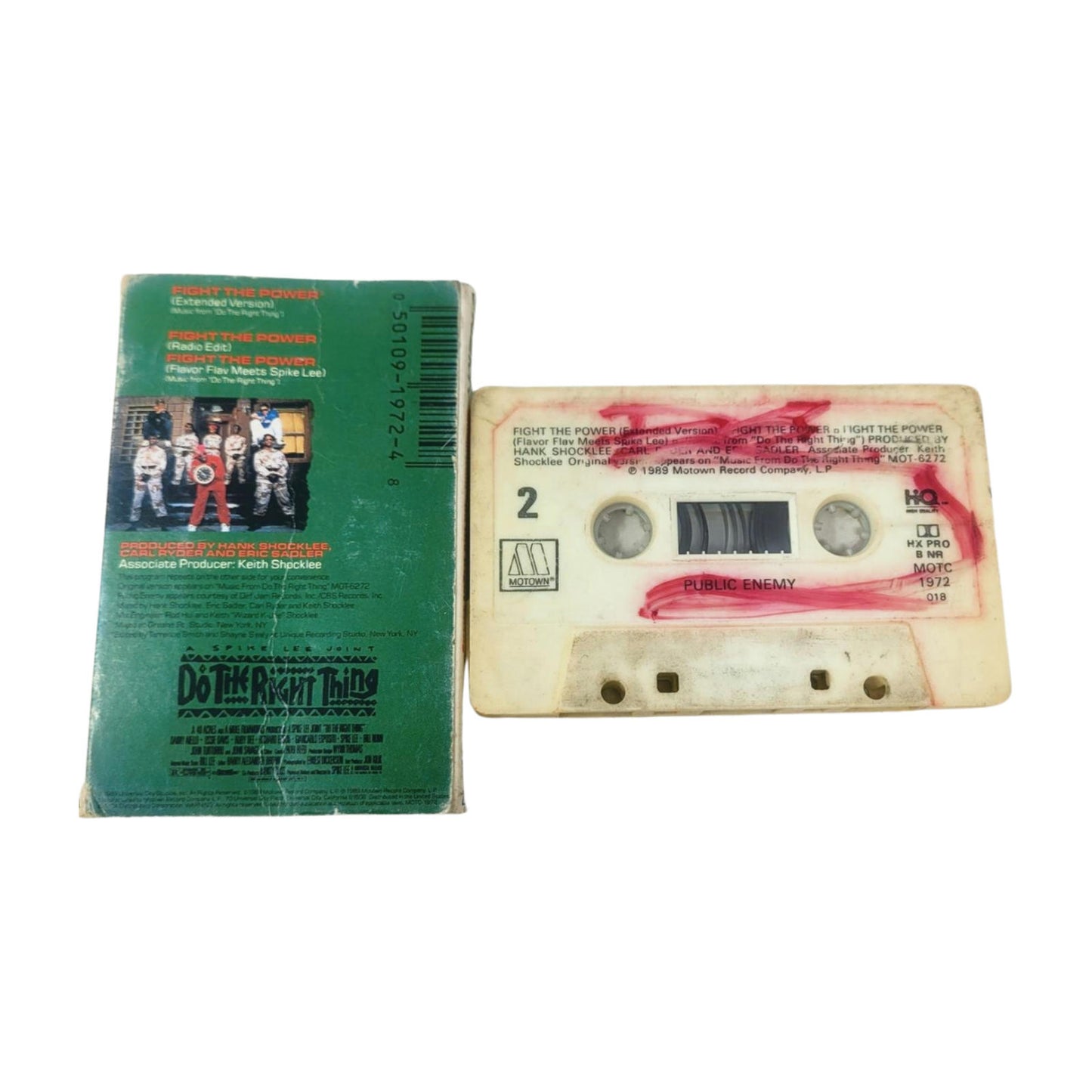 DO THE RIGHT THING (CASSETTE SINGLE) PUBLIC ENEMY (FIGHT THE POWER)