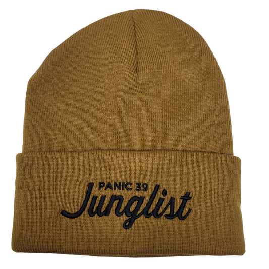 THE JUNGLIST  BEANIE IN COYOTE BROWN