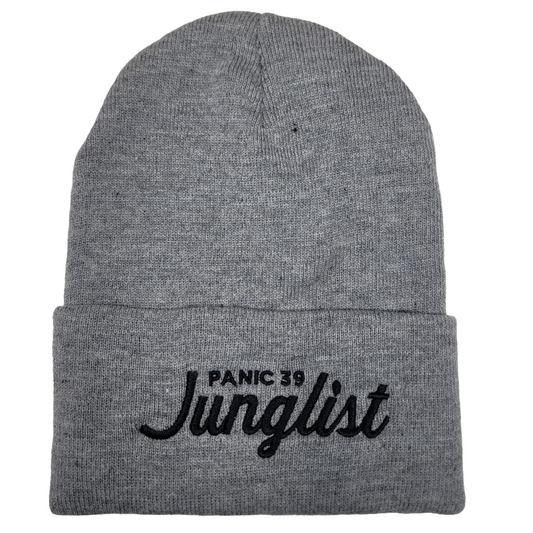 THE JUNGLIST  BEANIE IN ATHLETIC GRAY