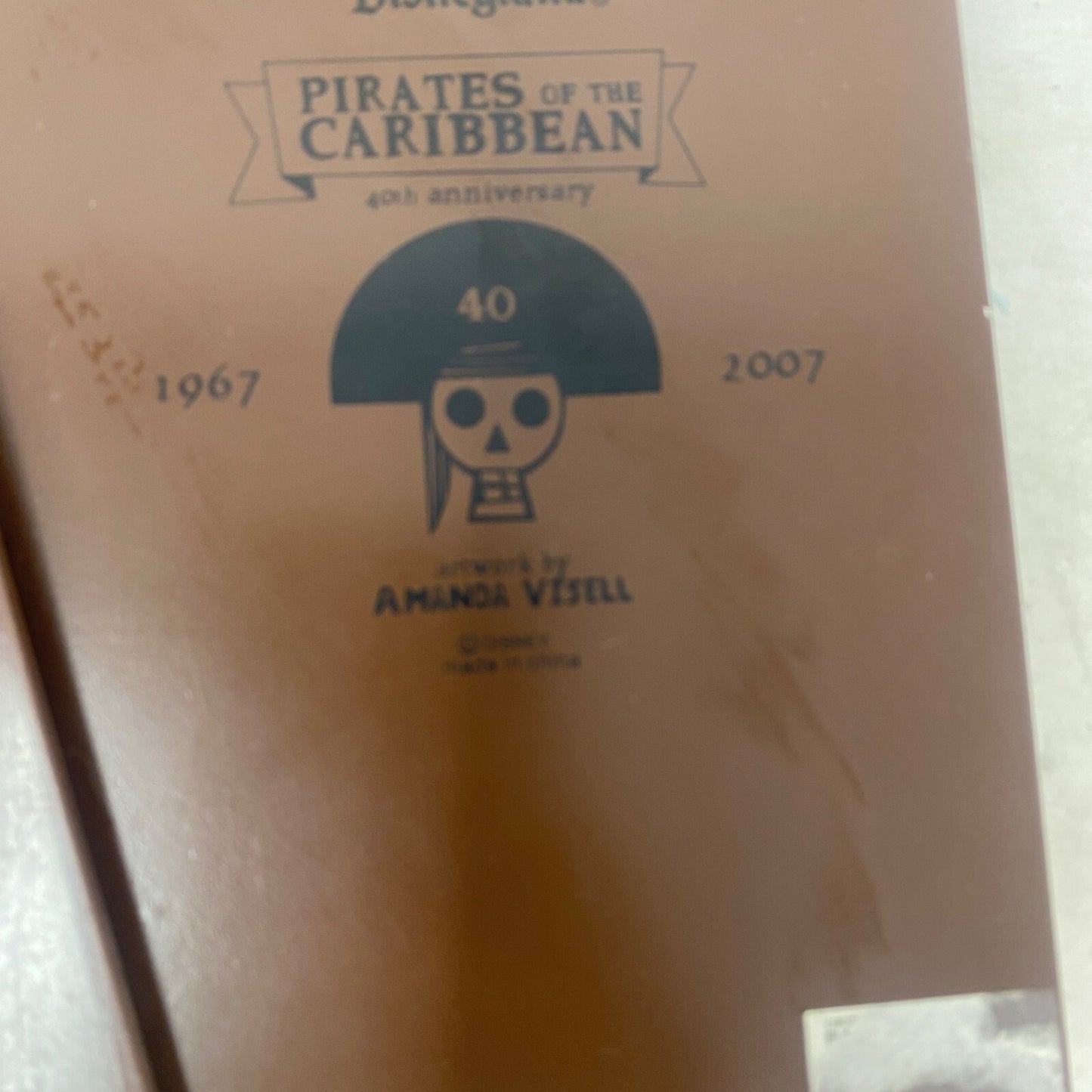 Disney Pirates of the Caribbean 40th Anniversary Photo Frame Amanda Visell 4"x6" - Panic 39