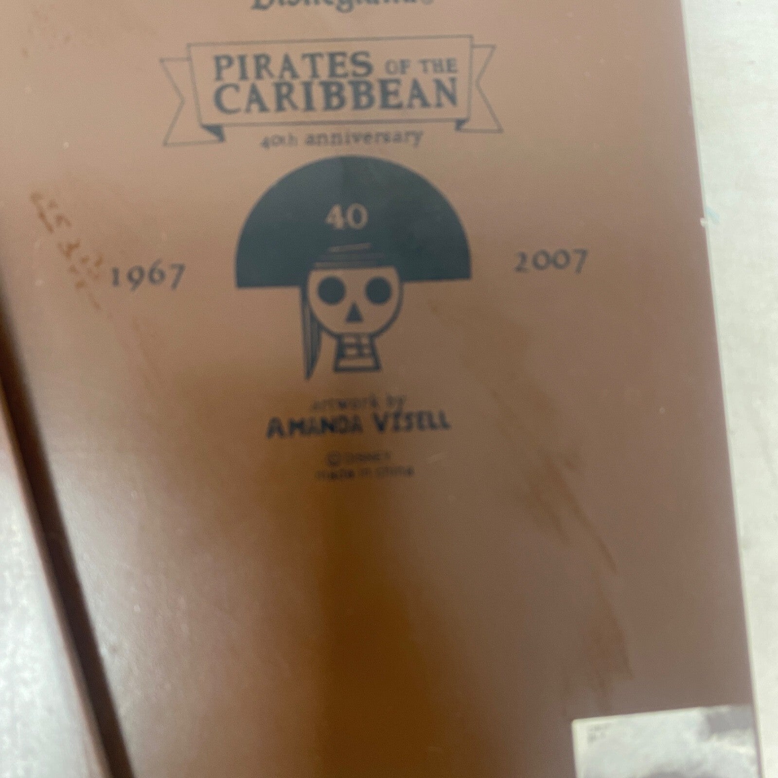 Disney Pirates of the Caribbean 40th Anniversary Photo Frame Amanda Visell 4"x6" - Panic 39
