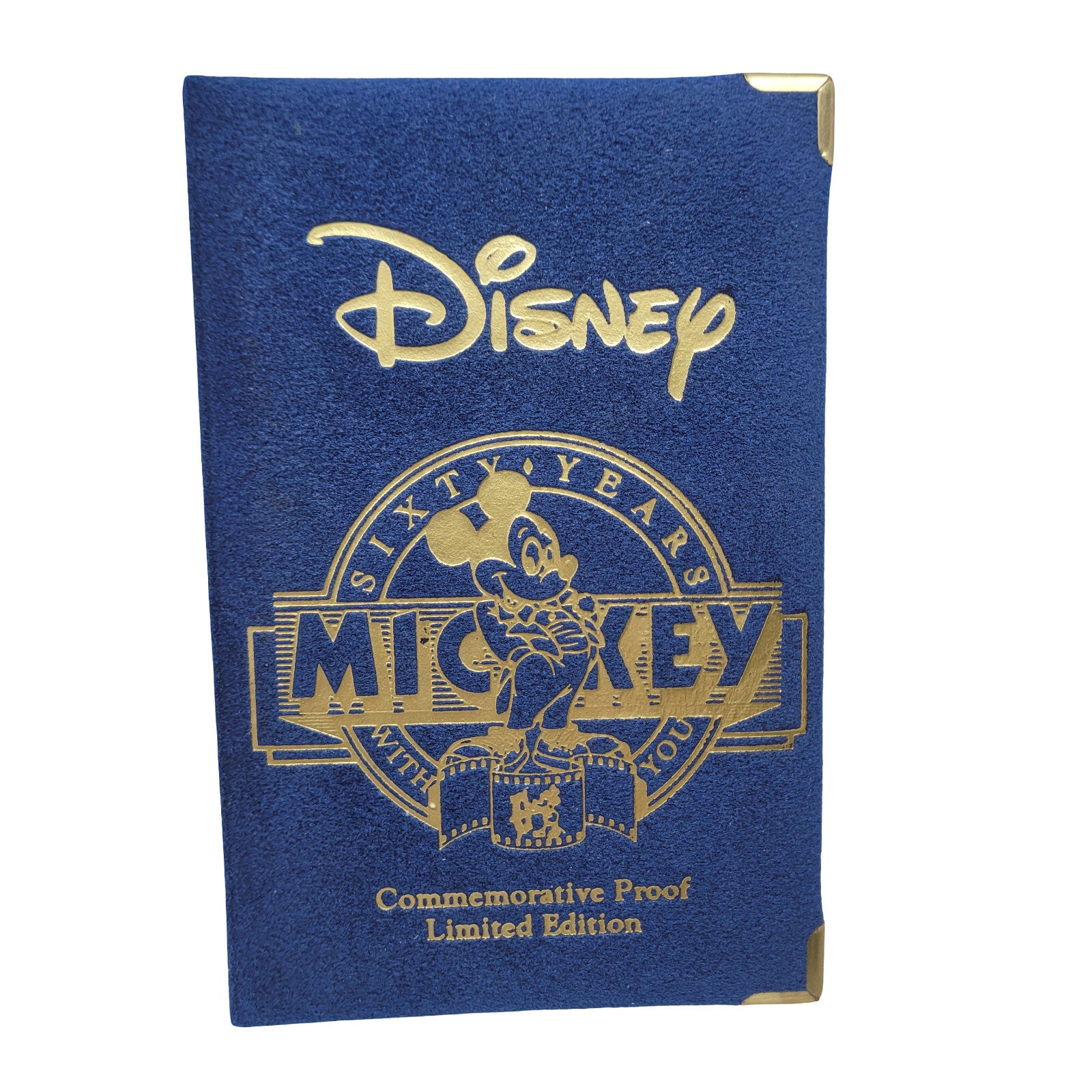 1988 Disney Mickey 60 Years Sorcerers Apprentice 1/4 oz 999 Silver Proof Coin - Panic 39