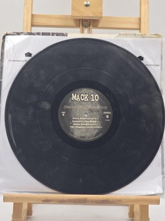 Mack 10 Based On A True Story 2 LP Vinyl Records West Coast Hip-Hop 1997