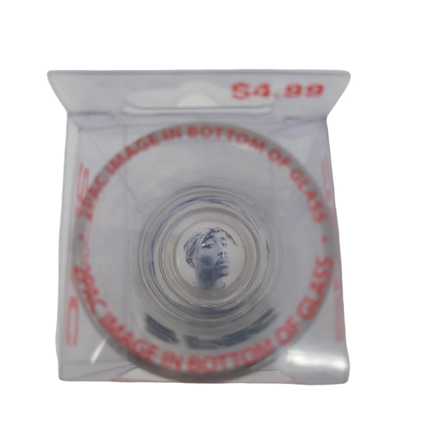 Tupac 2PAC Shot Glass Shooter 2-3/8" 90s Gangster Rap Hip Hop Oldschool - Panic 39