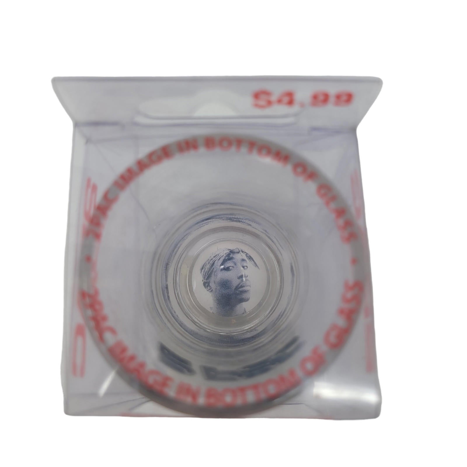 Tupac 2PAC Shot Glass Shooter 2-3/8" 90s Gangster Rap Hip Hop Oldschool - Panic 39