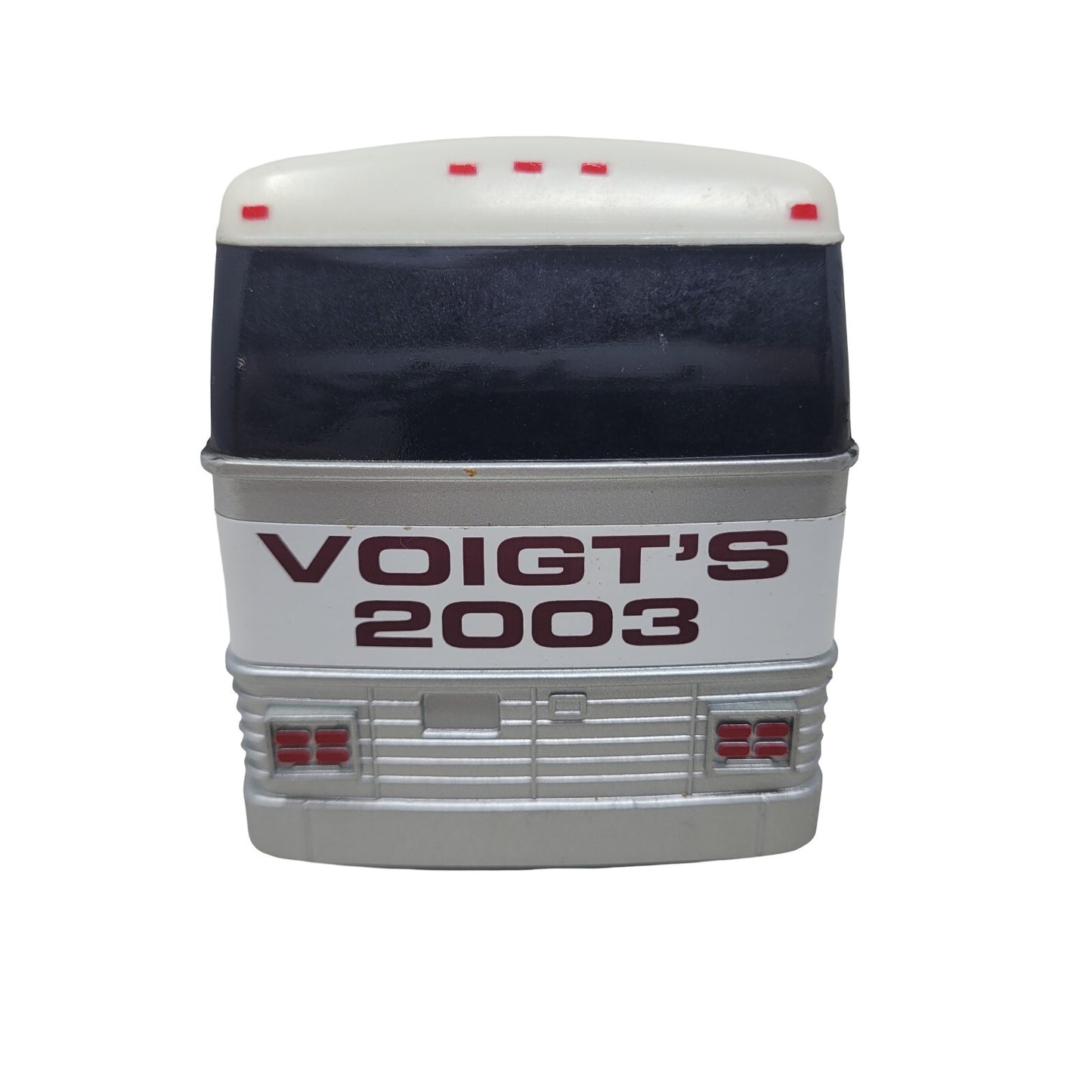 Vintage St Cloud River Bats Team Bus Coin Bank Voigt's 2003 Northwoods League SG - Panic 39
