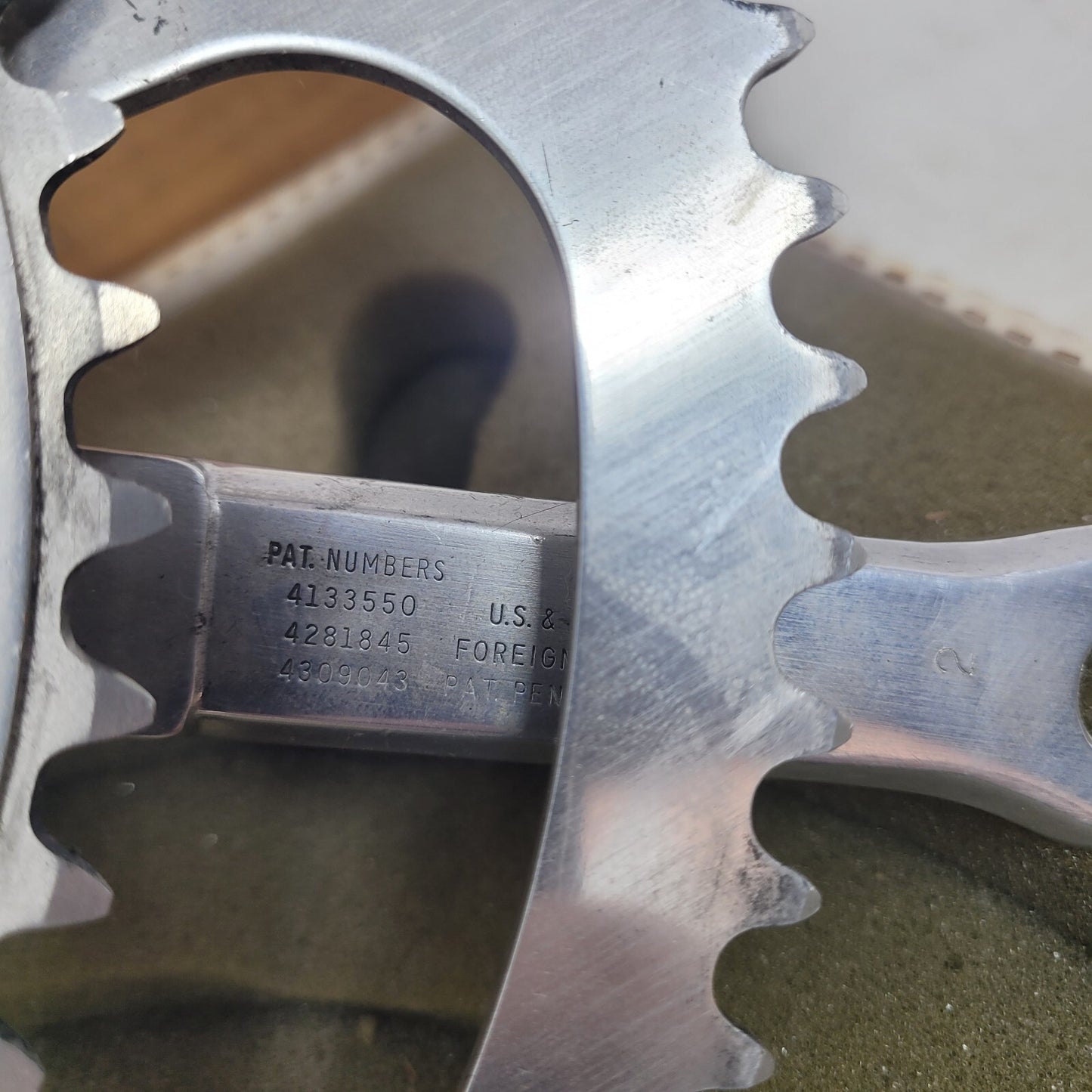 Vintage Houdaille Powercam Crankset 172.5mm Sugino Mighty Competition Boxed 80s