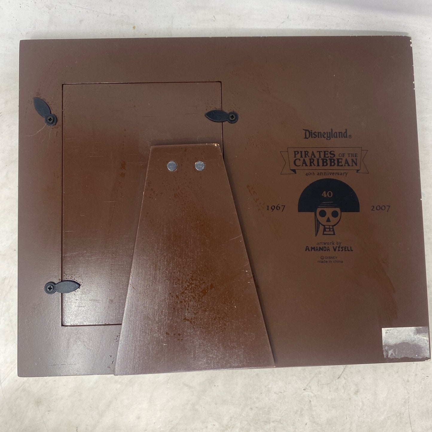 Disney Pirates of the Caribbean 40th Anniversary Photo Frame Amanda Visell 4"x6" - Panic 39