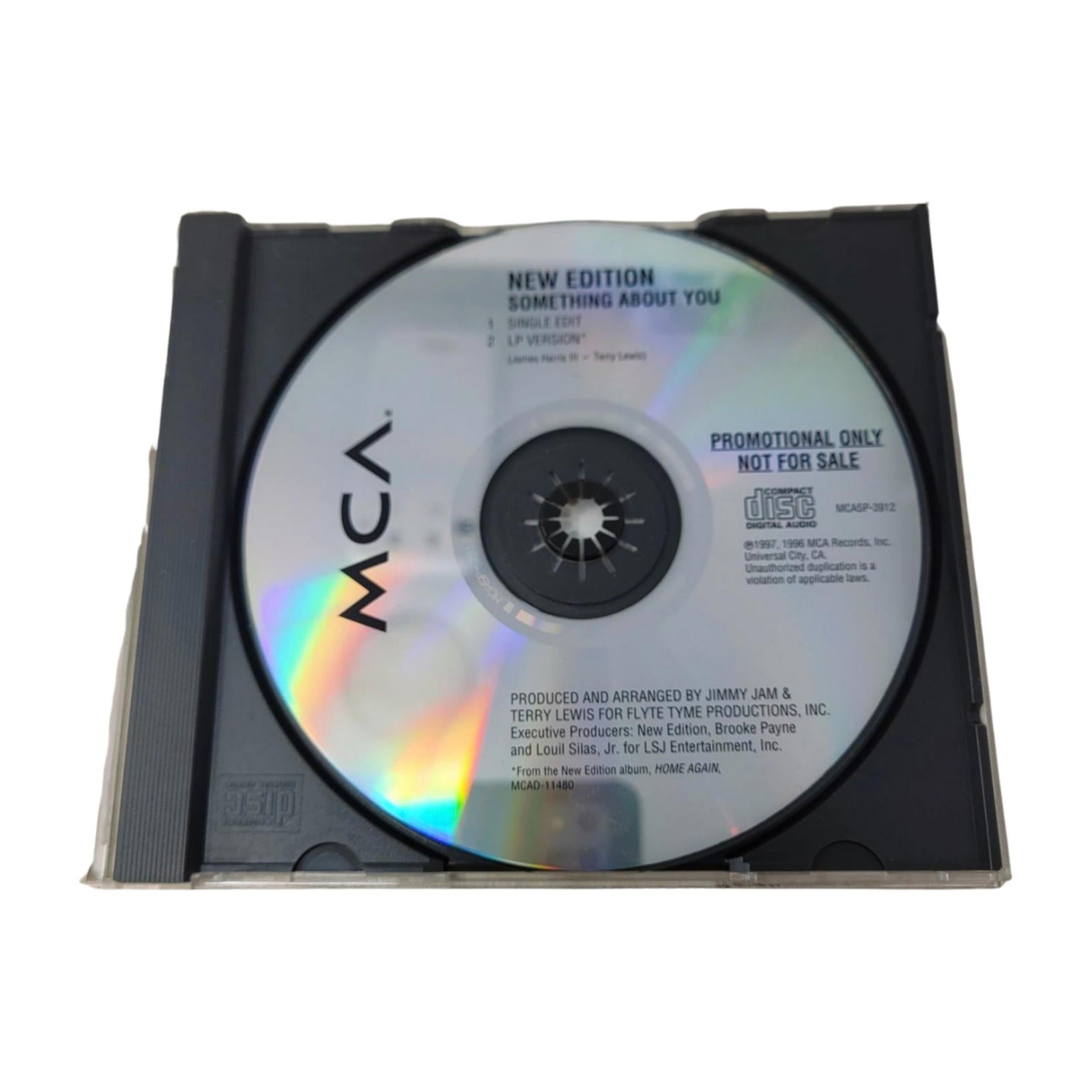 New Edition: Something About You PROMO MUSIC AUDIO CD 90s hip hop r&b 1997 Rare - Panic 39
