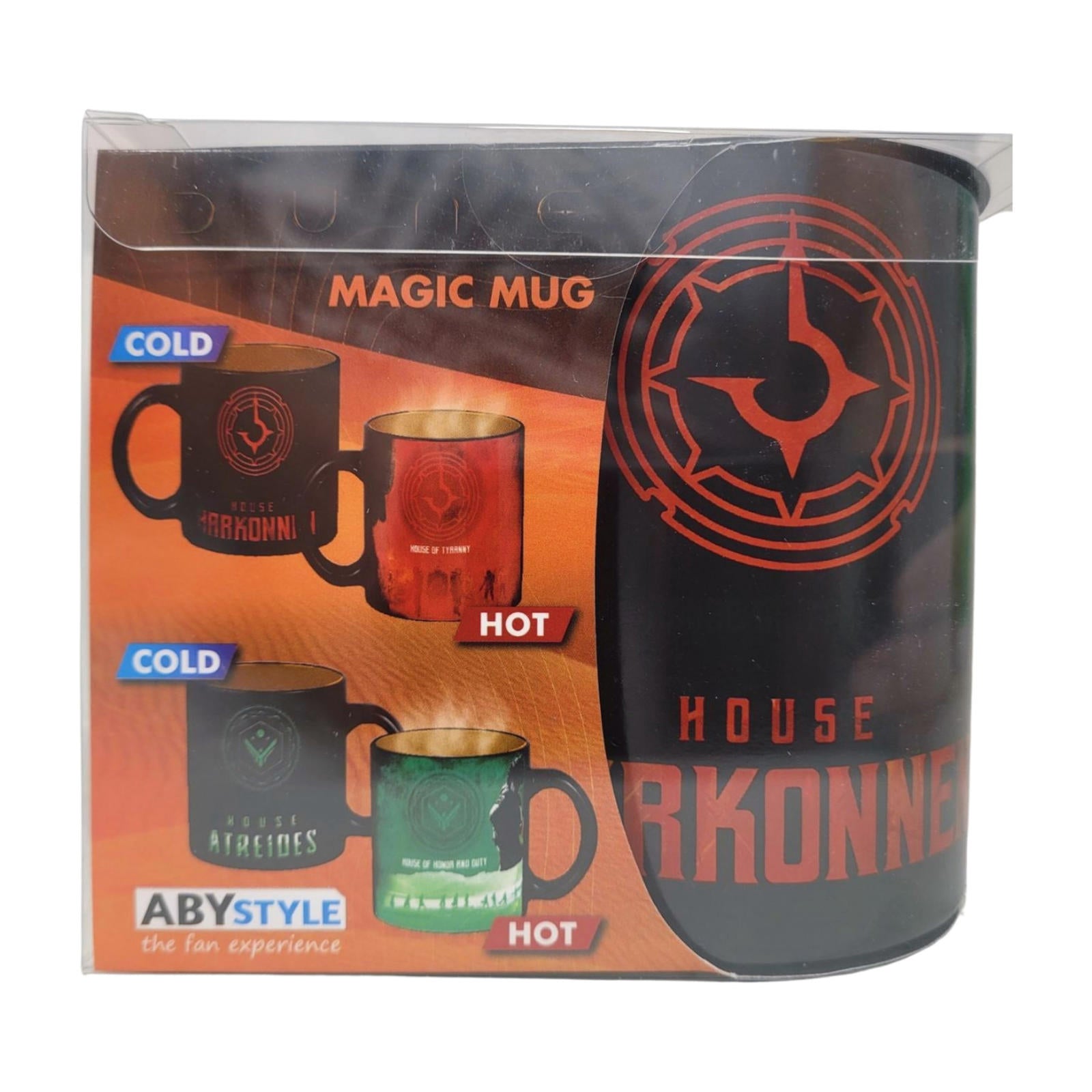 ABYstyle Dune House Atreides vs. House Harkonnen Heat Change Mug Coffee Cup - Panic 39