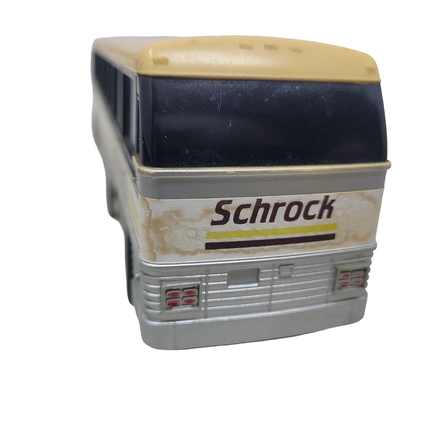 Schrock Charter Bus Vintage MCI Motorcoach Plastic Coin Bank Royal Coach No 200 - Panic 39