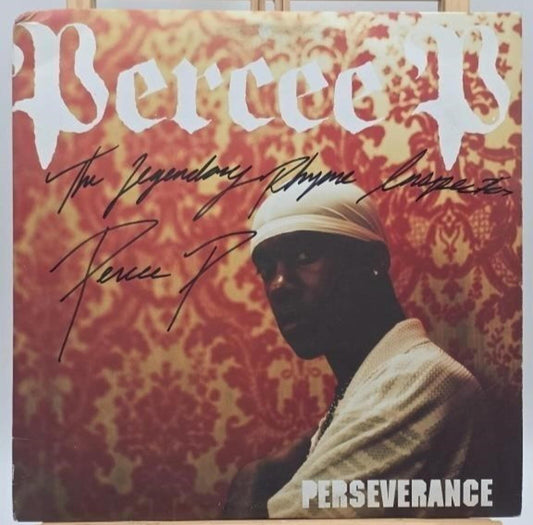 Signed Perseverance Percee P  2007 Stonesthrow RARE 2LP Vinyl Record Autographed - Panic 39
