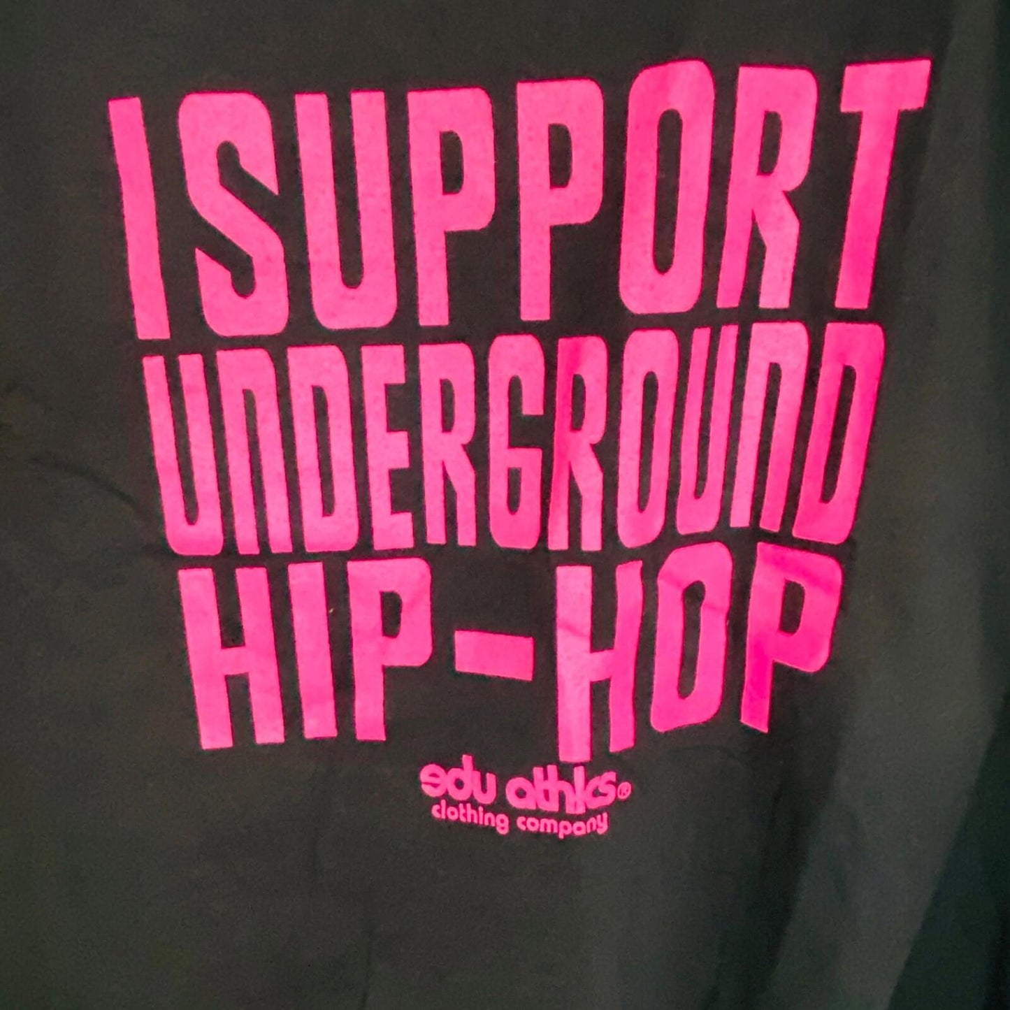 I support underground hip hop edukation Athletics tank top - Panic 39