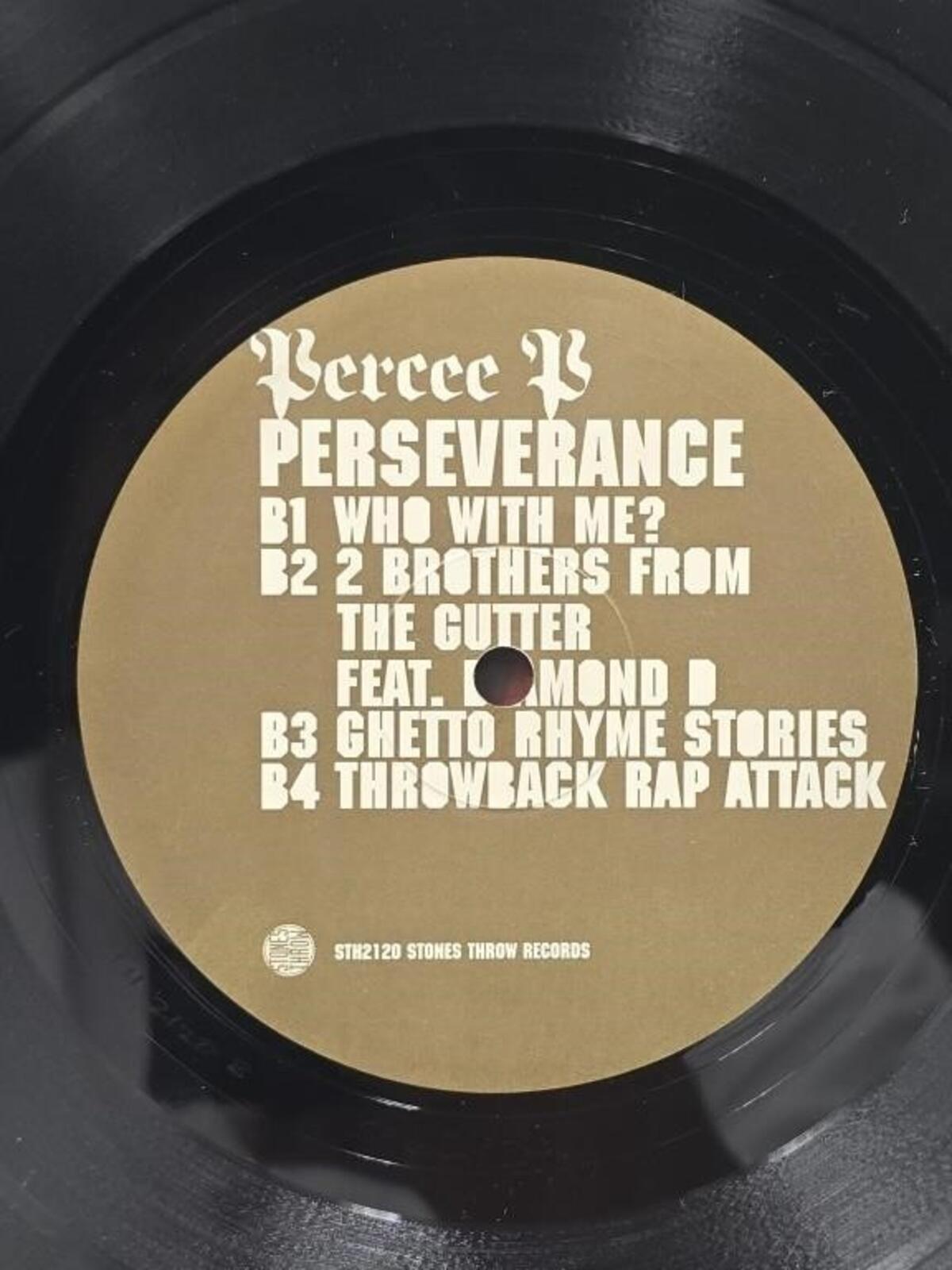 Signed Perseverance Percee P  2007 Stonesthrow RARE 2LP Vinyl Record Autographed - Panic 39