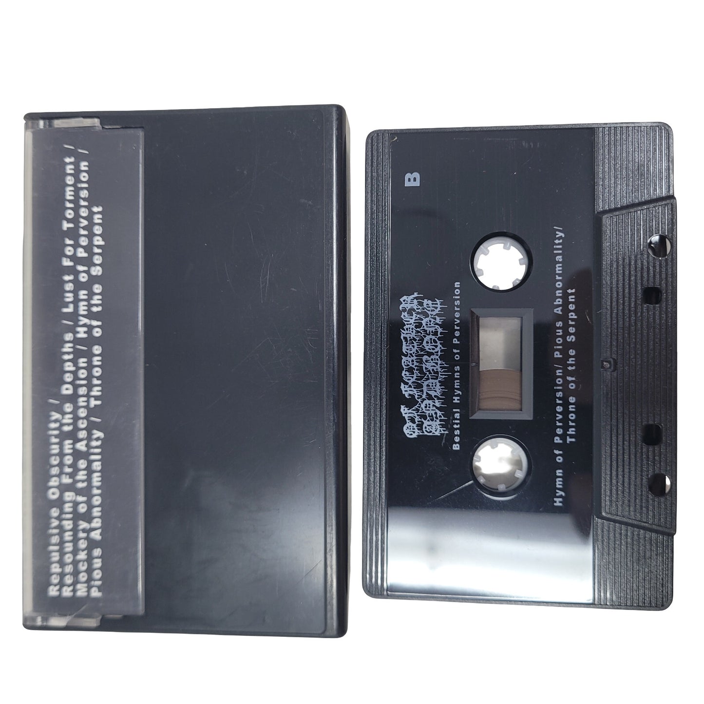 Of Feather And Bone Bestial Hymns Of Perversion Cassette Tape Rare Death Metal - Panic 39
