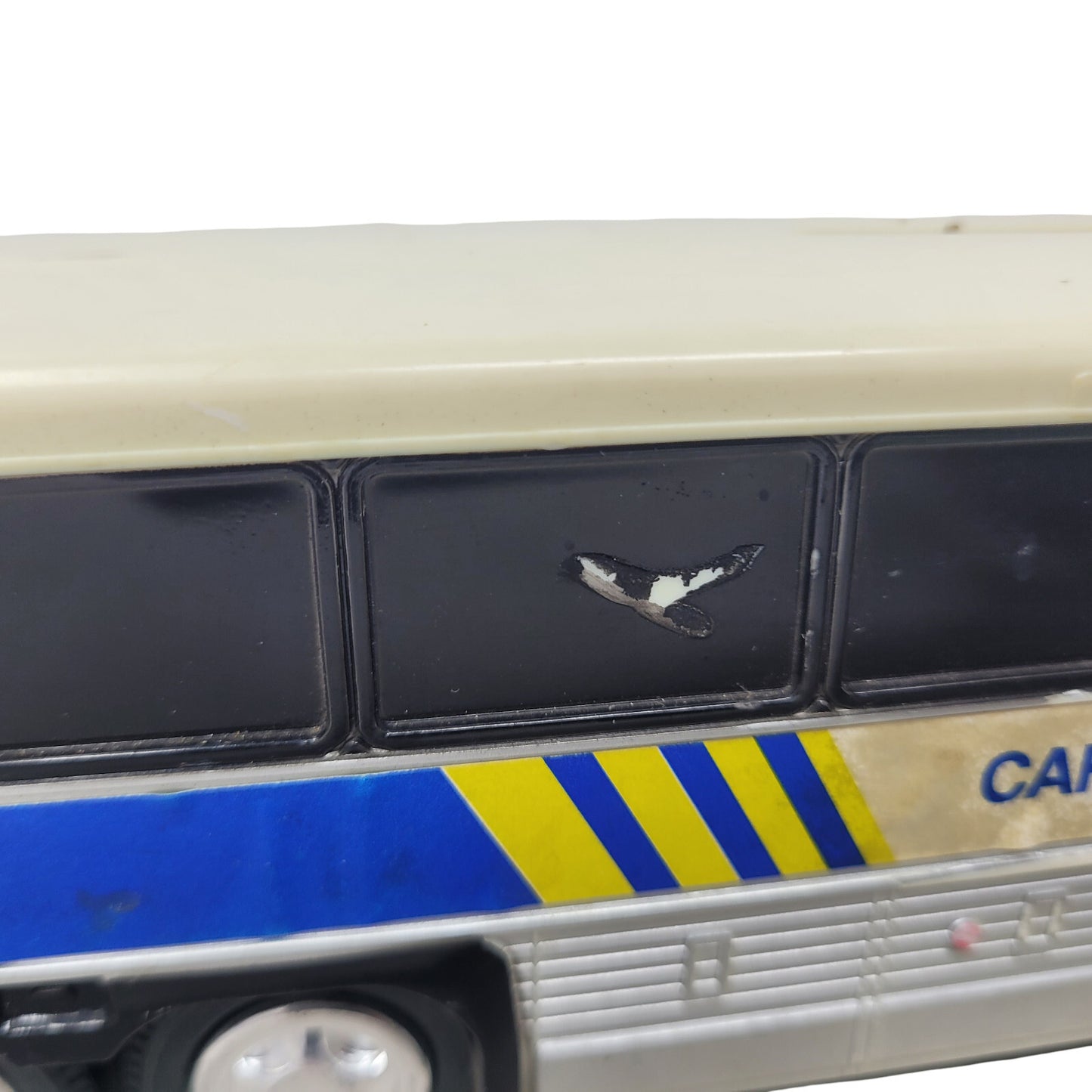 Carolina Casualty Insurance Vintage MCI Motorcoach Bus Plastic Coin Bank No 200 - Panic 39