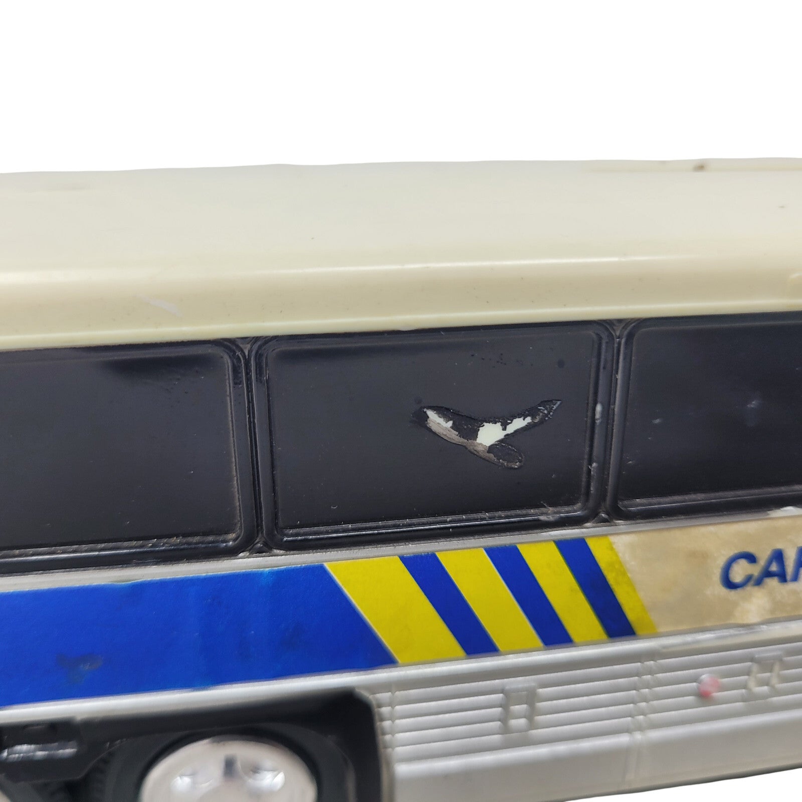 Carolina Casualty Insurance Vintage MCI Motorcoach Bus Plastic Coin Bank No 200 - Panic 39