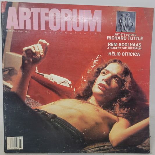 Art Forum Magazine February 2002   Richard Tuttle  Rem Koolhaas Art