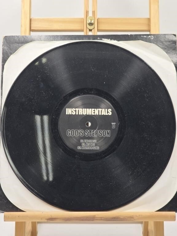 9th Wonder & Nas God's Stepson Instrumentals Vinyl Record God's Son  Rap Hip Hop