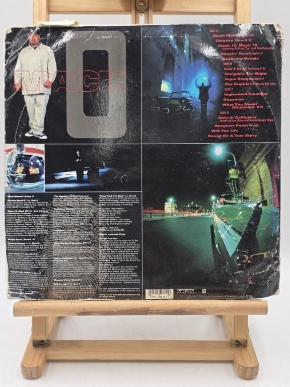 Mack 10 Based On A True Story 2 LP Vinyl Records West Coast Hip-Hop 1997