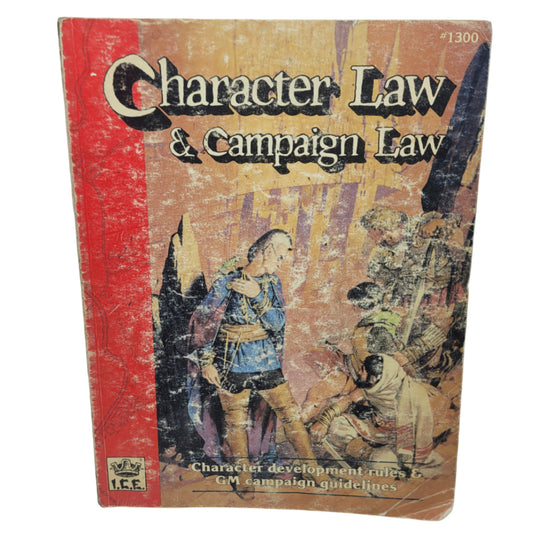 Character Law & Campaign Law ICE 1990 2nd Printing RPG D&D Gaming