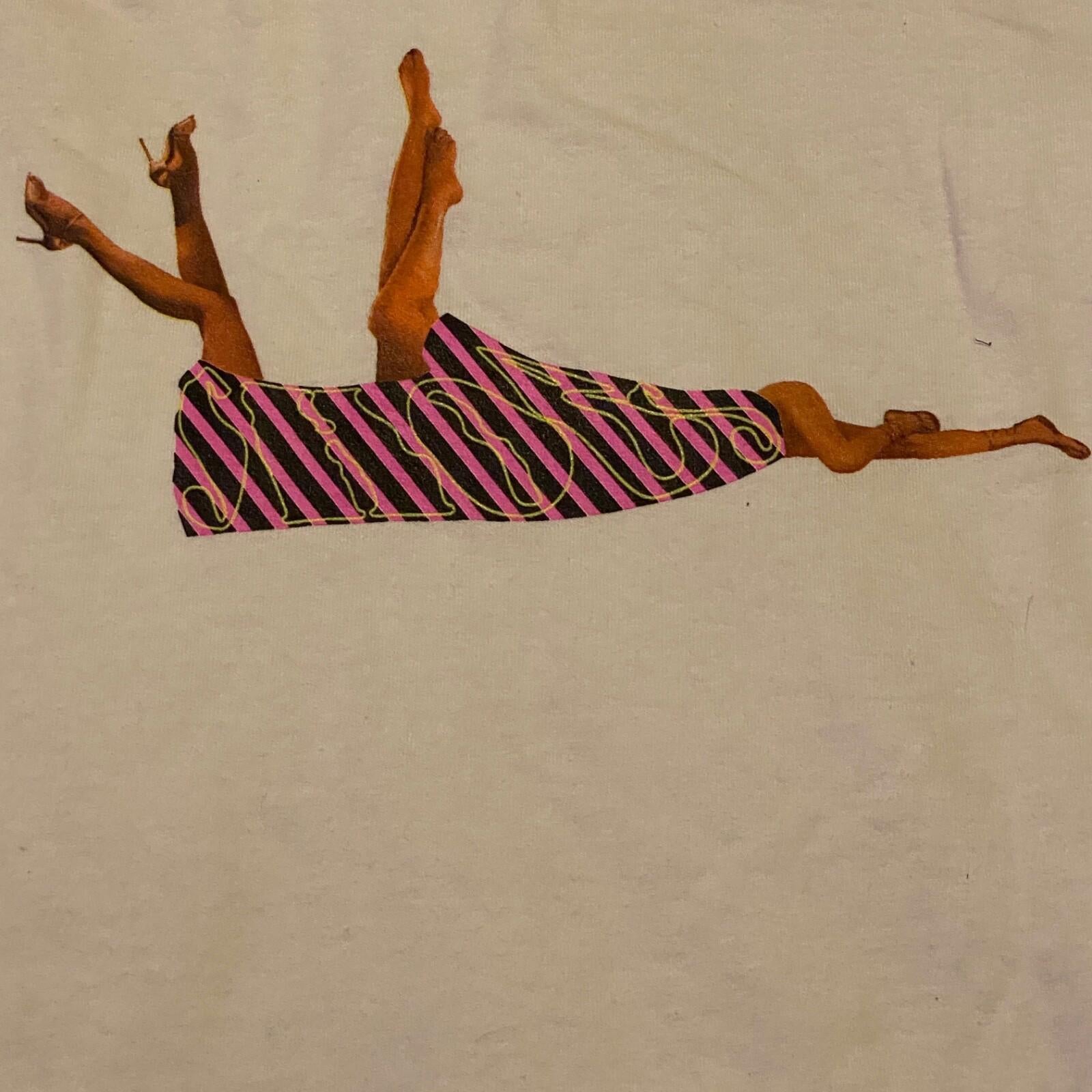 Vintage Staple Men's T-shirt Shoes Print Size XL Streetwear  Hip Hop - Panic 39