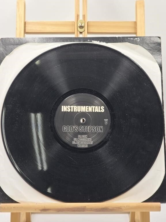 9th Wonder & Nas God's Stepson Instrumentals Vinyl Record God's Son  Rap Hip Hop