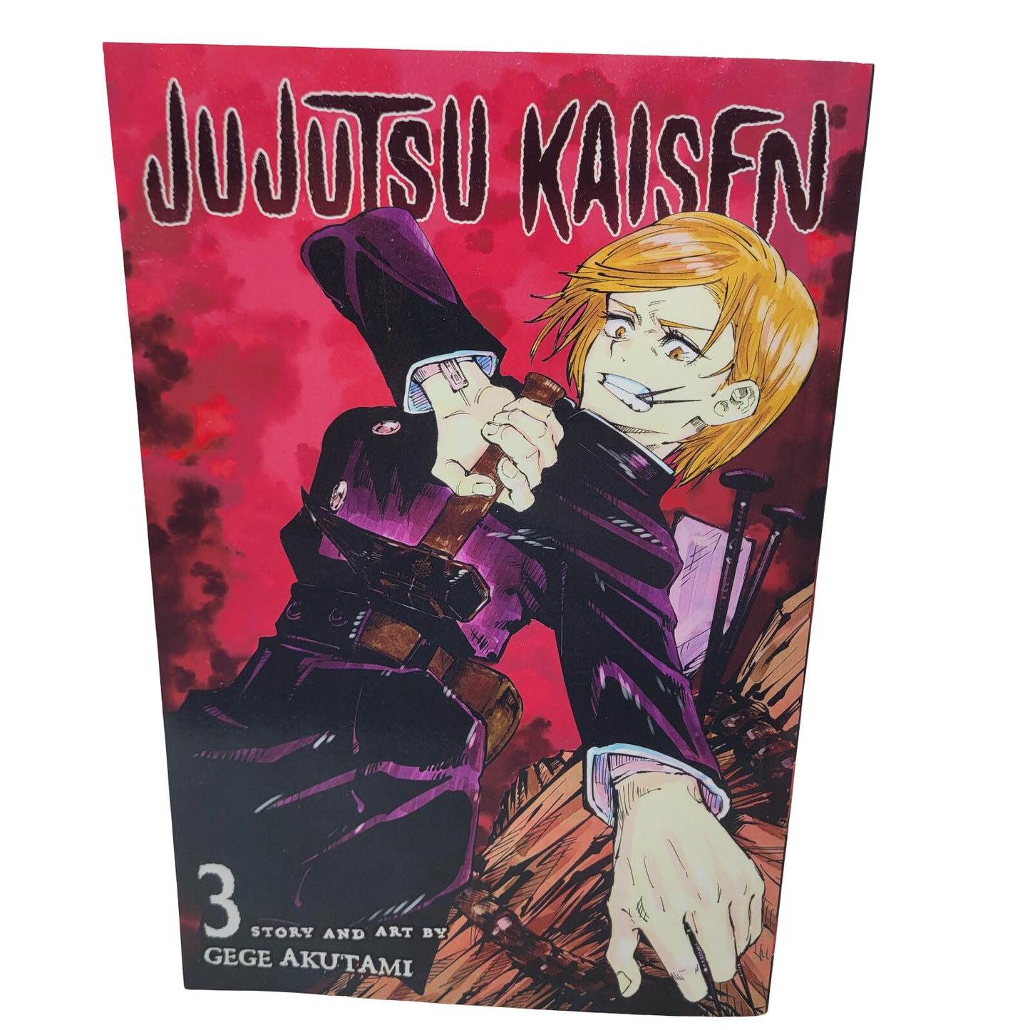 Jujutsu Kaisen, Vol. 3: Jujutsu Kaisen - Book 3 by Gege Akutami (English) PB