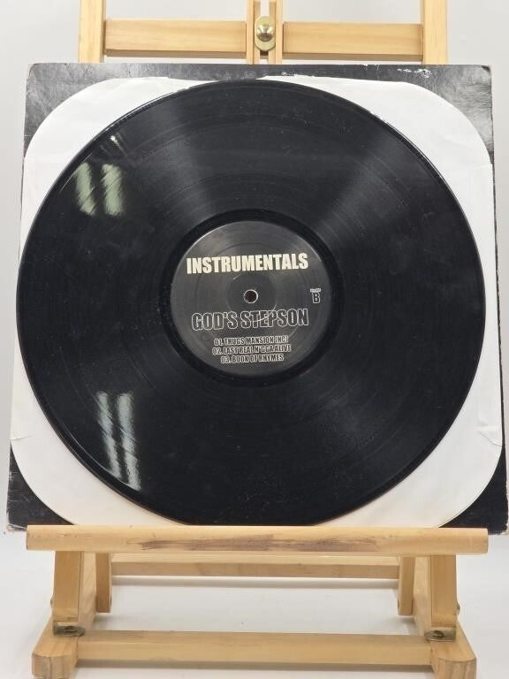 9th Wonder & Nas God's Stepson Instrumentals Vinyl Record God's Son  Rap Hip Hop
