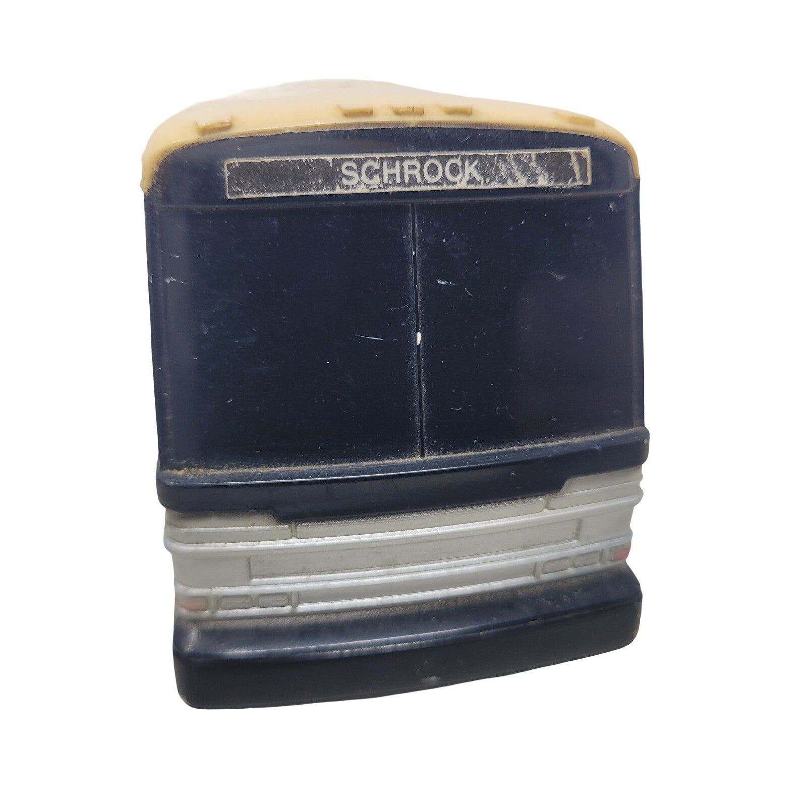 Schrock Charter Bus Vintage MCI Motorcoach Plastic Coin Bank Royal Coach No 200 - Panic 39