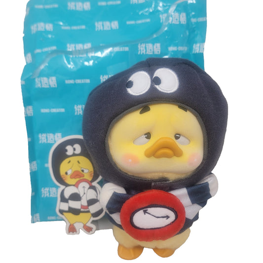 Rong Creator Upset Duck Born This Way Sneaky Time Striped Blind Box Figure - Panic 39