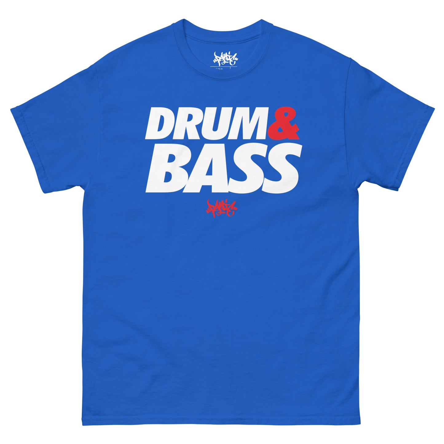 Drum and Bass Mens Panic 39 T-Shirt Royal Blue