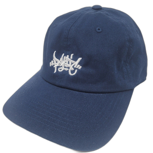 THE TAG LOGO DAD HAT IN NAVY BLUE