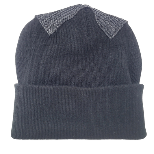 THE PRO PADDED SPINCAP HEADSPIN BEANIE IN BLACK