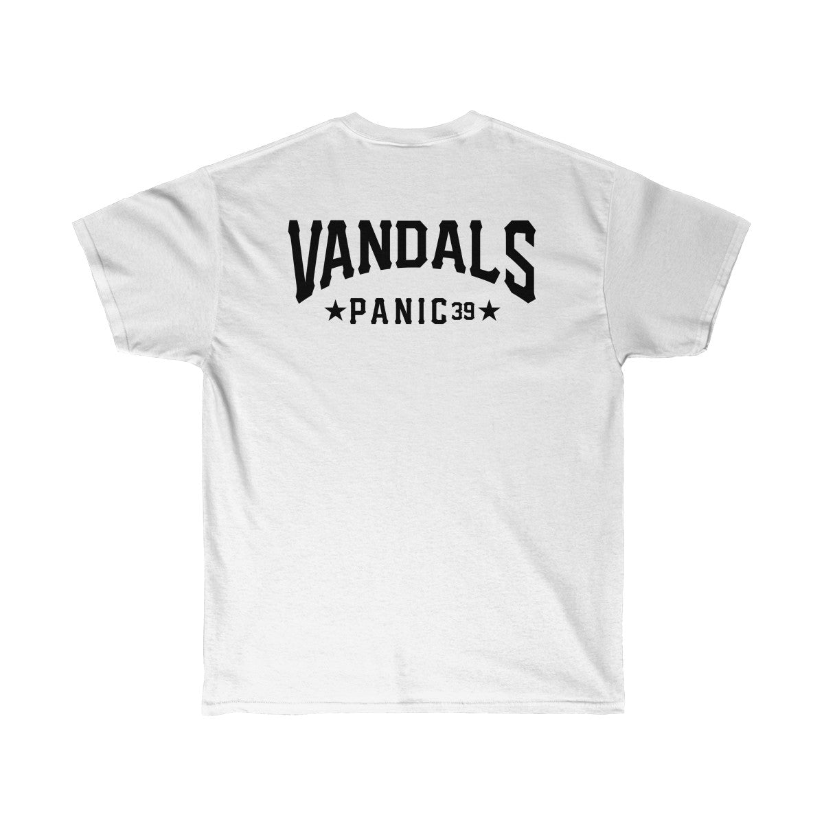 Panic 39 Mens Vandals T-Shirt - Black Print - bboy outfit 